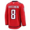 Washington Capitals Fanatics Premium Alexander Ovechkin 2024-25 Heim Rot Trikot - Herren